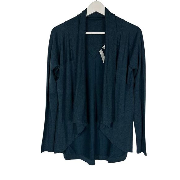 Athleta XS Nirvana Wear Two Ways Wrap Dark Vista Teal #416969 - Picture 4 of 7